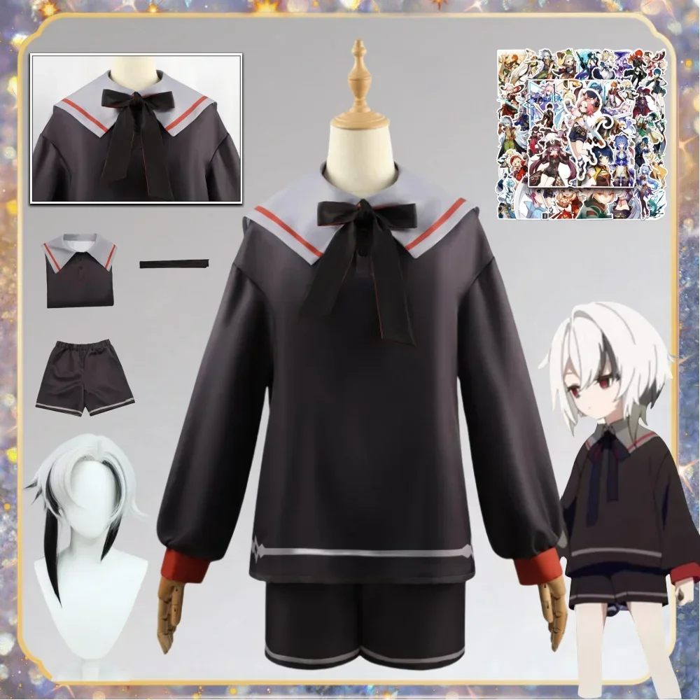 Childhood Peruere Cosplay Costume Women Man Uniform Outfits Impact Arlecchino Cos Peruere Suits Halloween Peruere Cos Costumes