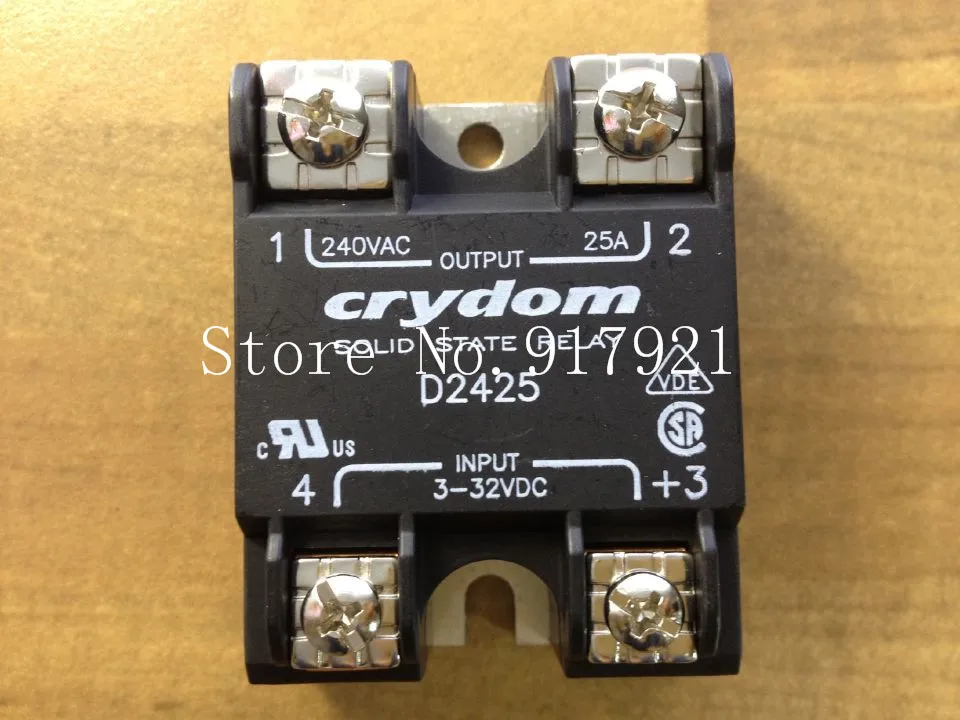 [ZOB] The original American Crydom up to D2425 import 25A solid state relay 240V 3-32V  --2pcs/lot