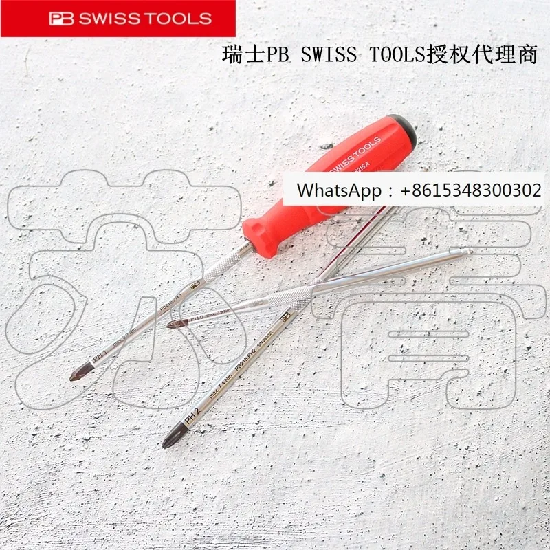 

Imported from Switzerland with original packaging, PB TOOLS cross screwdriver screwdriver lever PB 215.PH0/PH1/PH2