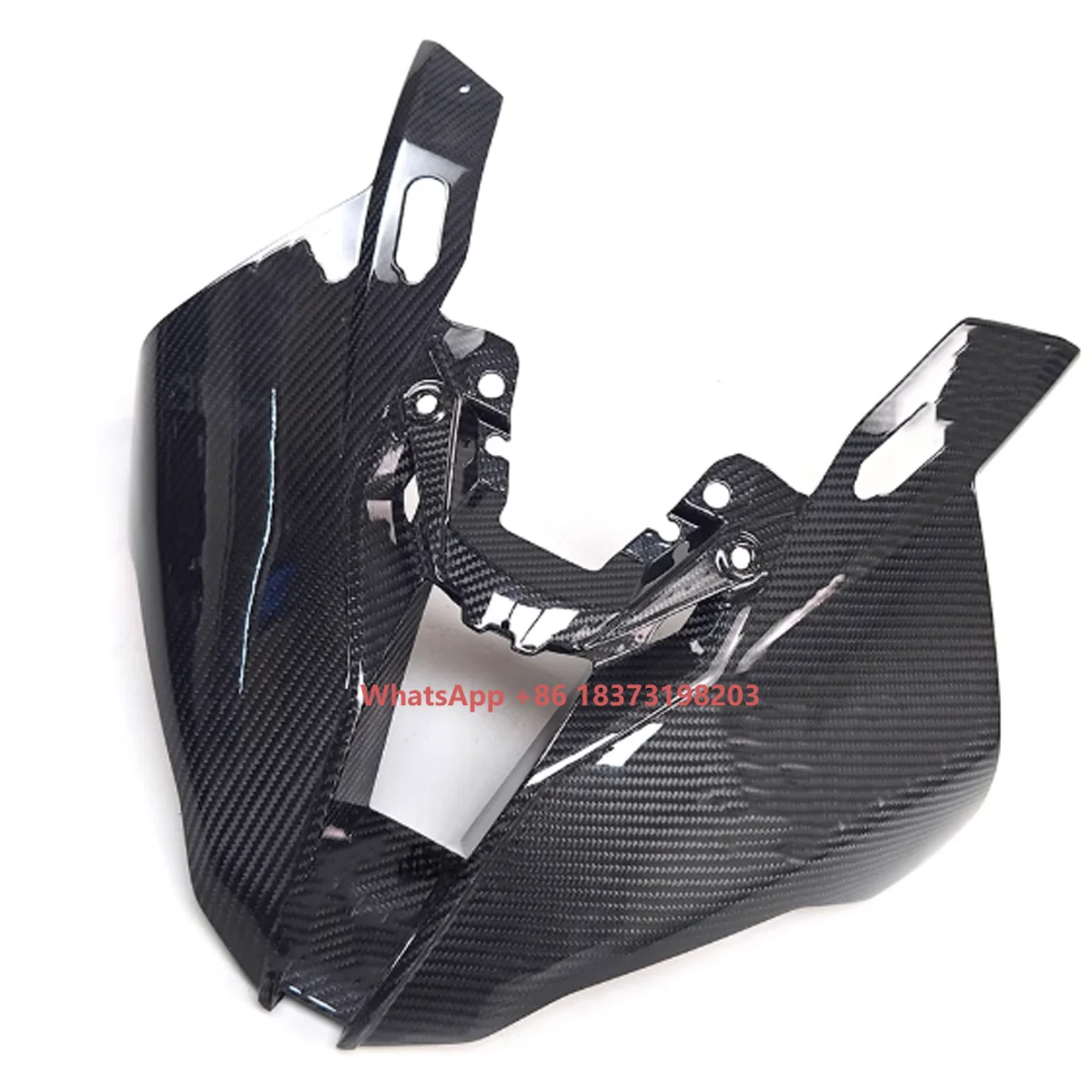 

For S1000RR 2020 2021 2022 2023 3K 100% Dry Carbon Fiber Motorcycle Accessories Front Air Intake Ram Headlight Fairing