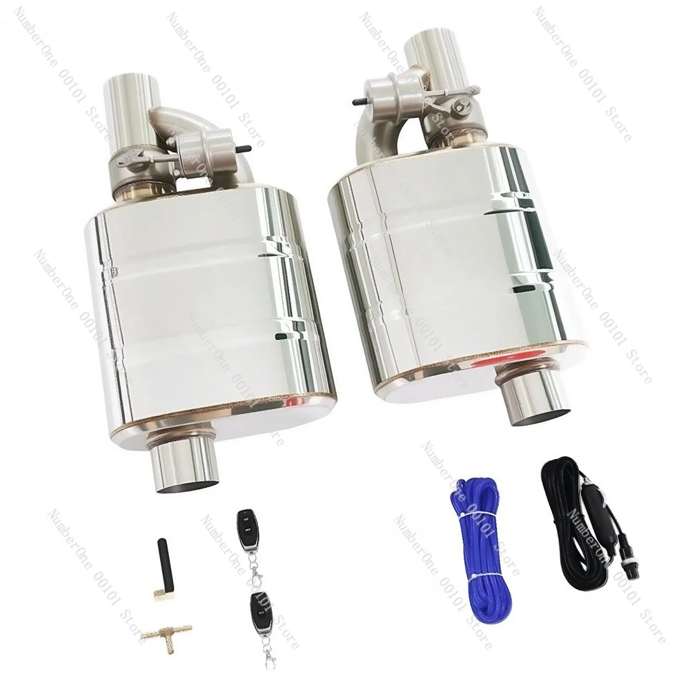 Direct sales from the manufacturer: car exhaust pipe modified with vacuum valve, pneumatic valve, and tailpipe that can be opene