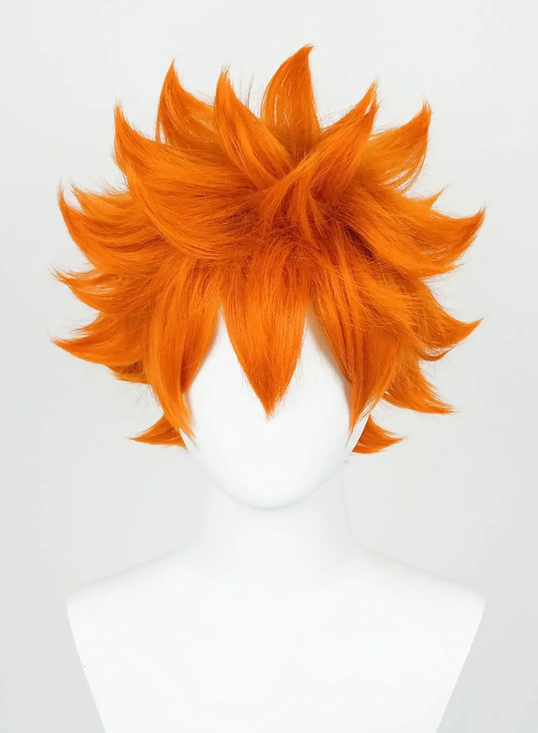 OSIAS Shoyo Hinata Wig Orange Fluffy Short Synthetic Heat Resistant Hair