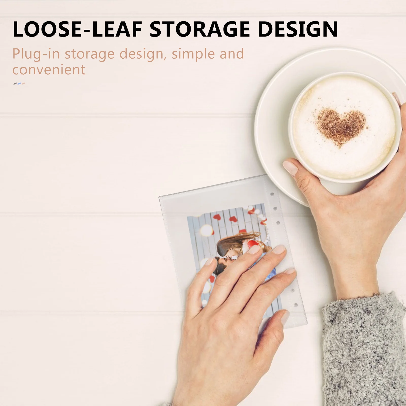 

1Pcs Plastic Transparent Display Booklet Inner Page Bag Protective Storage Cover for Certificates Photos Album PP Material