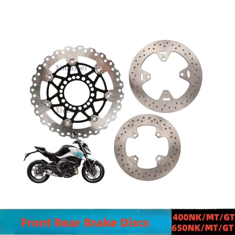 

For CFMOTO 400NK/MT/GT 650NK/MT/GT Brake Disc Original Motorcycle Accessories Front Rear Brake Discs