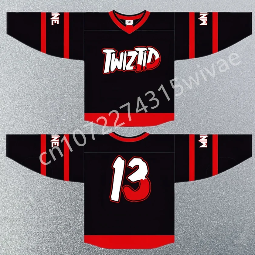 2023 مخصص Twiztid Freek Show هوكي جيرسي التطريز مخيط تخصيص أي رقم واسم الفانيلة
