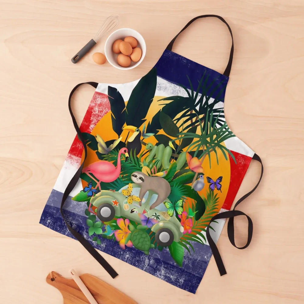 

Costa Rica Apron Camping kitchen and home Children'S Apron