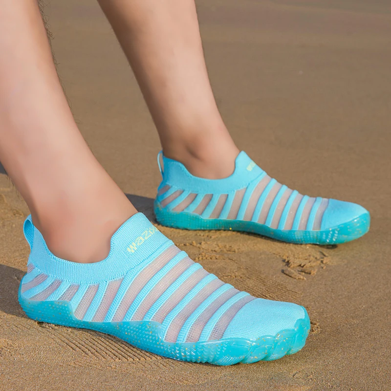 

Летняя обувь для прогулок на воде, мужская легкая противоскользящая однотонная дышащая обувь для прогулок, водостойкая дышащая повседневная обувь для мужчин