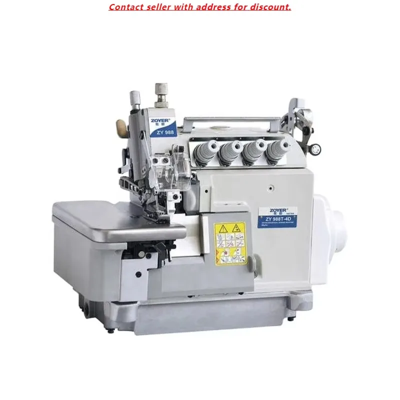 

Zy988-4D Zoyer Ex Series 4-Thread Industrial Overlock Sewing Machine