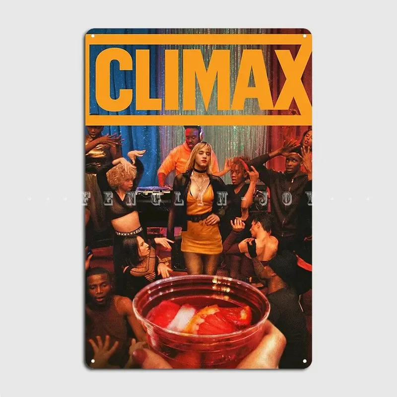 Climax Metal Sign Custom Club Bar Wall Mural Wall Decor Tin Sign Poster