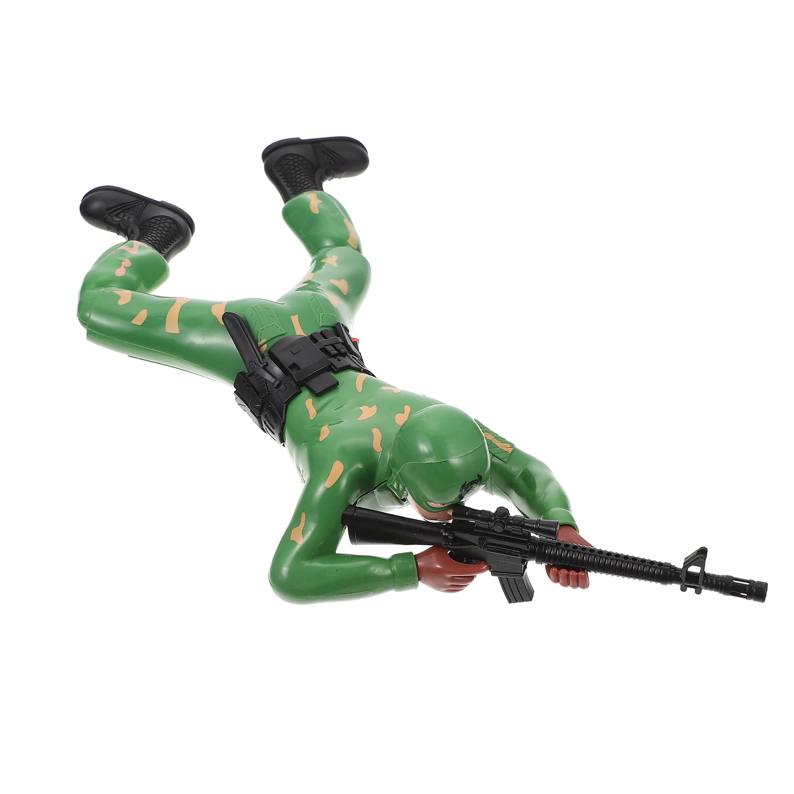 Creeper Figure Soldier Figurines Kids Electric Playthings Crawling Toddler Toys Room Decor Action Children