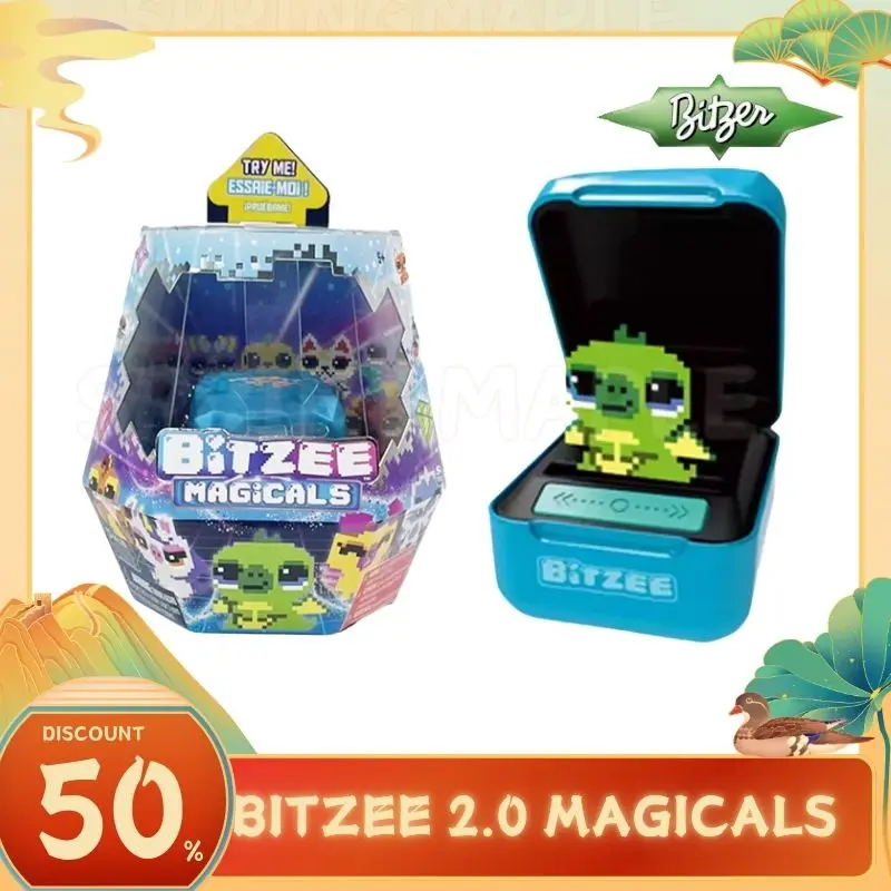 Bitzee 2.0 Magicals Electronic Digital Pet Interactive Toys Spinmaster Digital Game Smart TPet Virtualamagotchi For Kids Custom