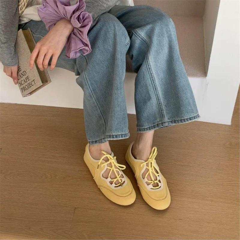 

Fashion Women's Shoes New Korean Version Casual Shoes for Woman Exquisite Hollowed Out Sneakers Designer Shoes Zapatillas Mujer