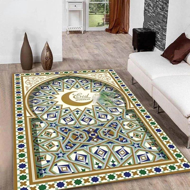 Religious Carpet Turkish Prayer Rug Ramadan Rug Prayer for Woman Personalize Prayer Mat Muslim Carpet Islam Rug Religious Belief