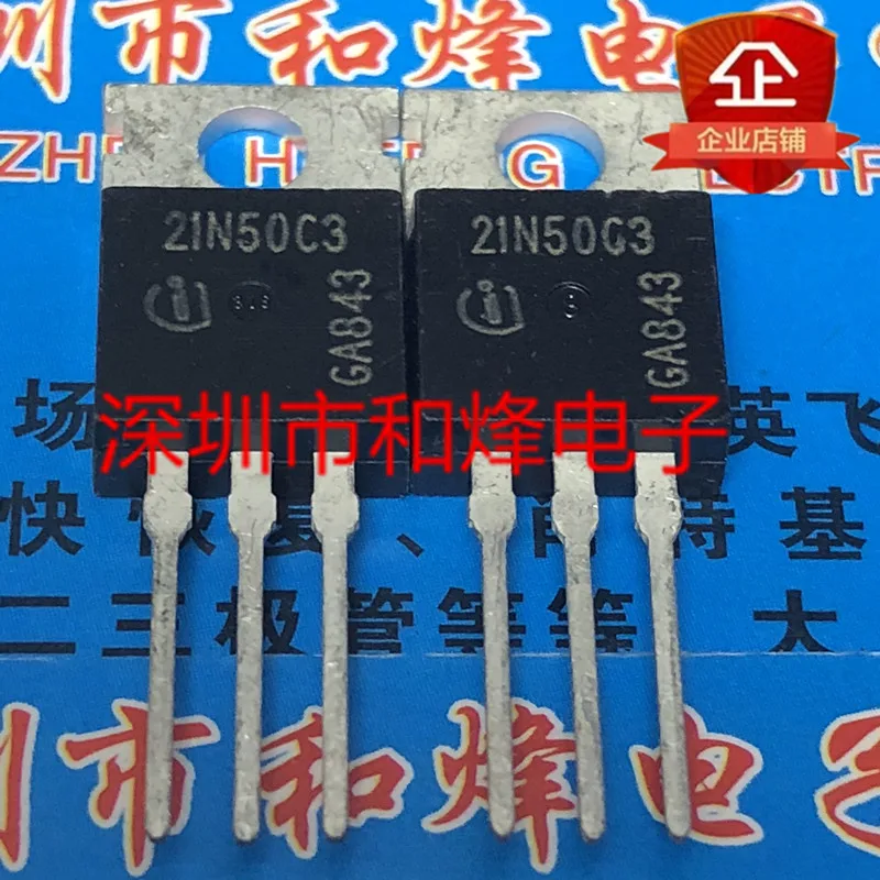 5Pcs Spp21N50C3 21N…