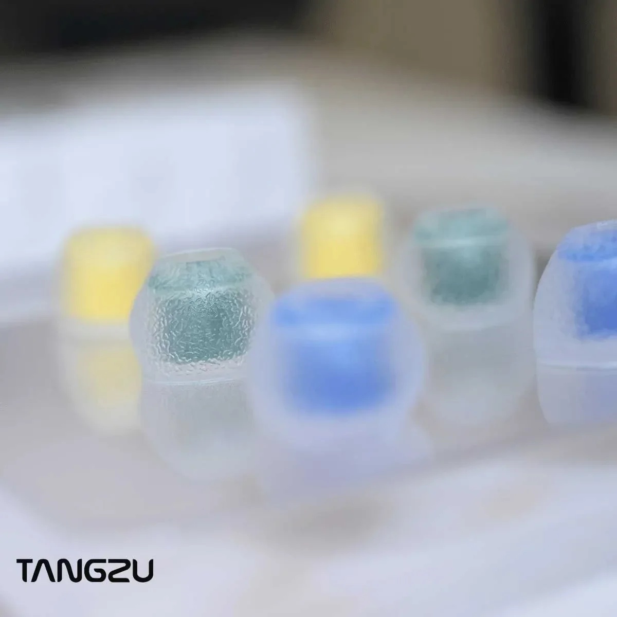 Tangzu Tang Sancai Silicone Earphone Eartips 1 Pairs for S/M/L Size Headphone Accessory Wired Headset Earbuds