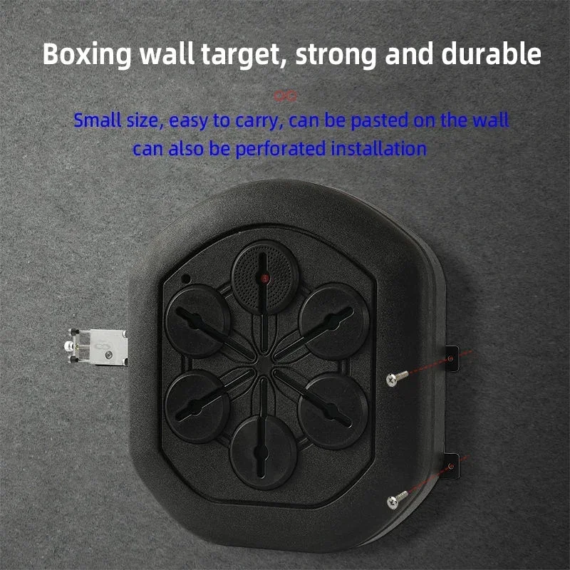 for Smart Music Boxing Machine With Fist Cover Wall Mount Training Boxing For Home