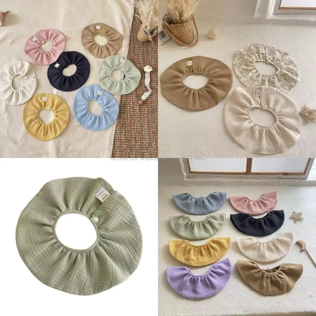 

Детские нагрудники, нагрудники для кормления младенцев, 6-слойное полотенце для слюны, дышащий фартук для слюнотечения