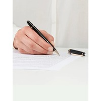 M Series Low-key Luxury Classic Signature Ballpoint Pen Three Colors Study Office Business Essential Signature Pen High-end Gift