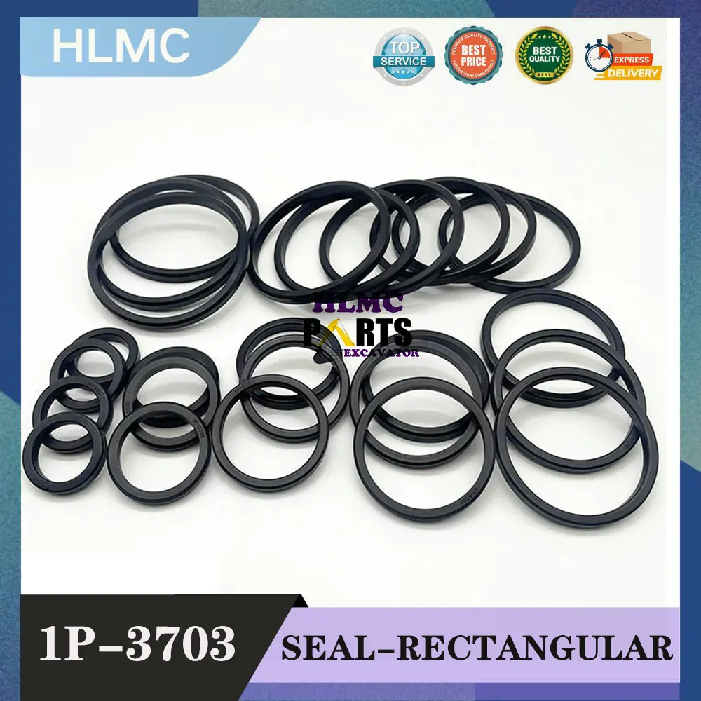 20PCS 1P-3700 1P-3702 1P-3703 1P-3704 1P-3705 1P-37061P-3707 SEAL-RECTANGULAR ARTICULATED TRUCK WINCH 215 215B 215C 215D 219D