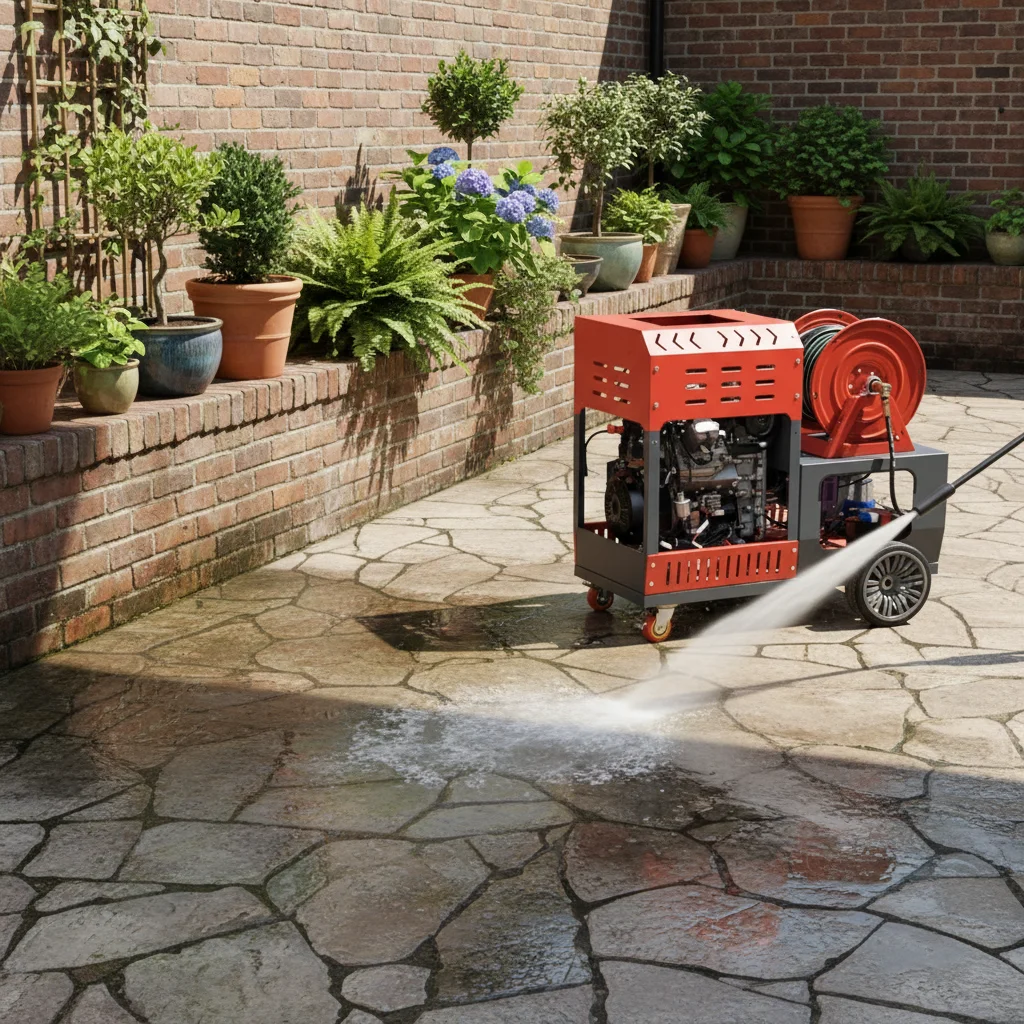 27HP Road Washing and Drainage Pipe Cleaning and Unclogging Machine Multifunctional Cleaning Machine