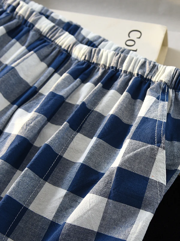 منقوشة Waed القطن orts الرجال Spwear الصيف فضفاض خمسة أرباع المنزل السراويل مريحة للتنفس عارضة الشباب Sle