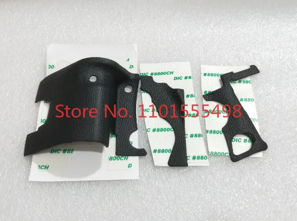 3 Piece Set of New Body Cover Thumb Rubber + Tape for Canon EOS 5D Mark IV 5D4 Camera Repair Part