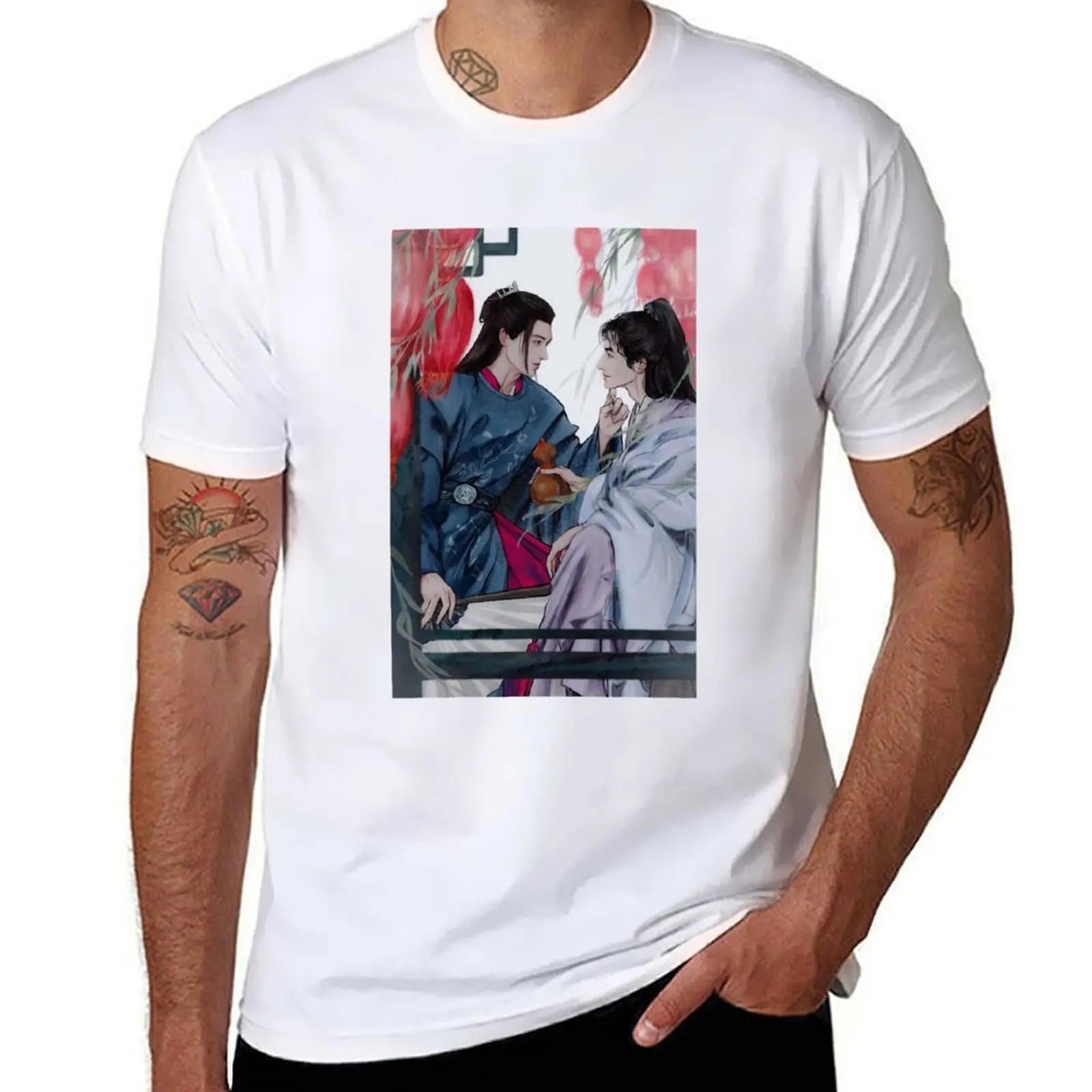 كلمة الشرف fanart تي شيرت أنيمي التي شيرت رجل تي شيرت للرجال تي شيرت
