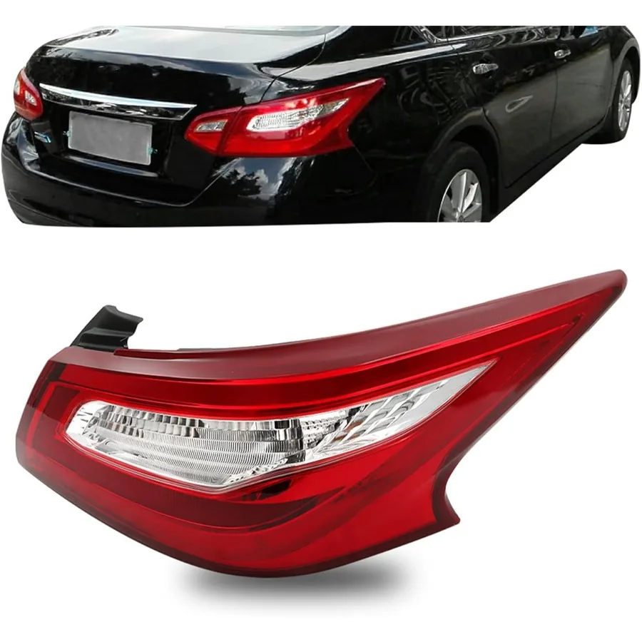 

Outer Tail Light Rear Brake Lamp Stop Brake Indicator Warning Light Replacement for 2016 2017 2018 Altima Right Passenger Side