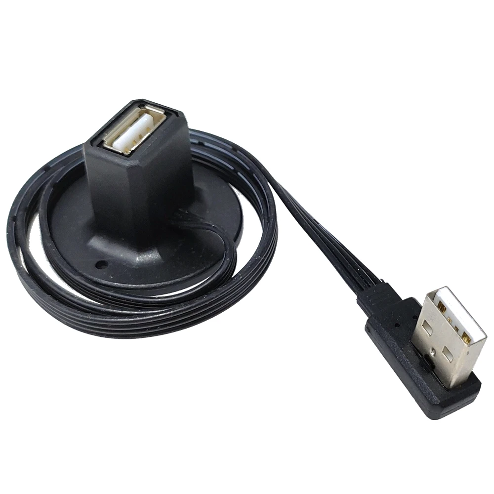 USB 2.0 data cable with shielded base 0.2 M-1M, desktop USB 2.0 male and female interface, plug and play data charging cable