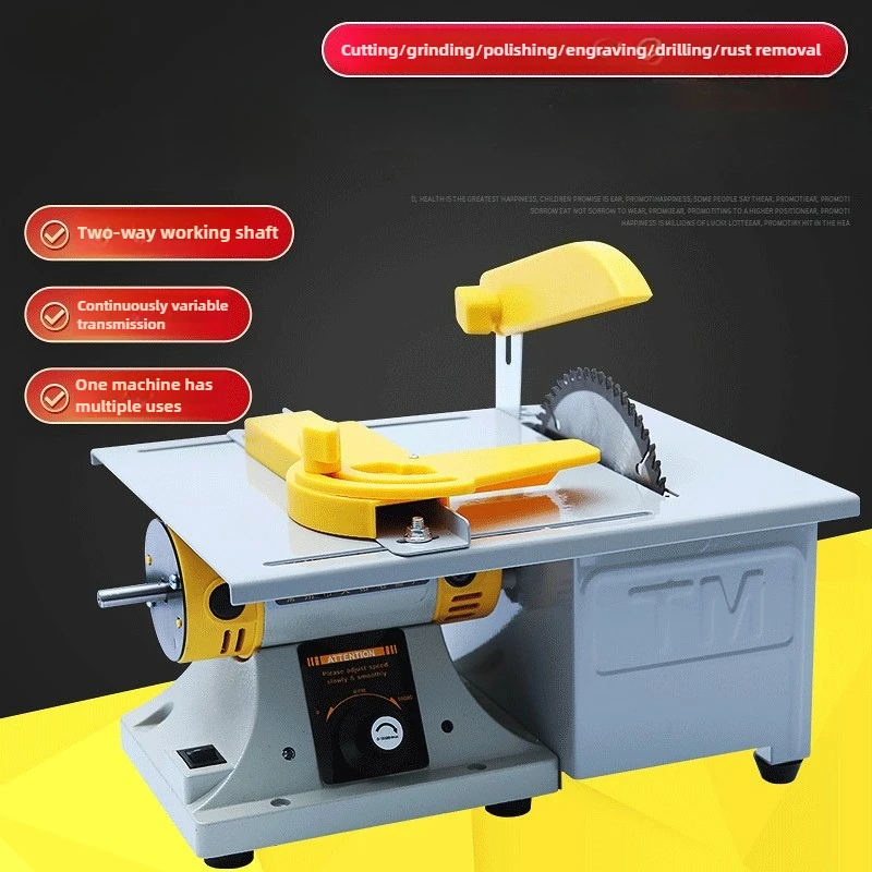Tabletop Jade Cutting Machine Mini Benchtop Polisher Multi Functional Jewelry Lapidary Tool for Gem Stone Polishing and Trimming
