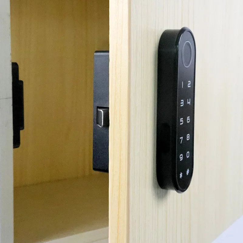 Smart Drawer Lock Touch Sensing Password Cabinet Lock suitable for Sauna Gym Locker File Storage Cabinet Fechadura Digital