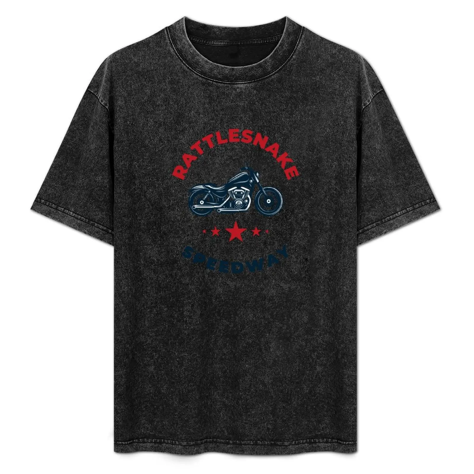 Rattlesnake speedway T-Shirt Utility Work Short Sleeve Top