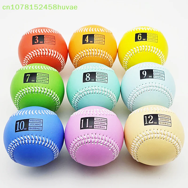 1 قطعة 9 بوصة 3OZ-12OZ الشباب البيسبول الاحماء الملعب التدريب الثقيلة البيسبول البيسبول لمحبي أجهزة لياقة بدنية رياضية #1