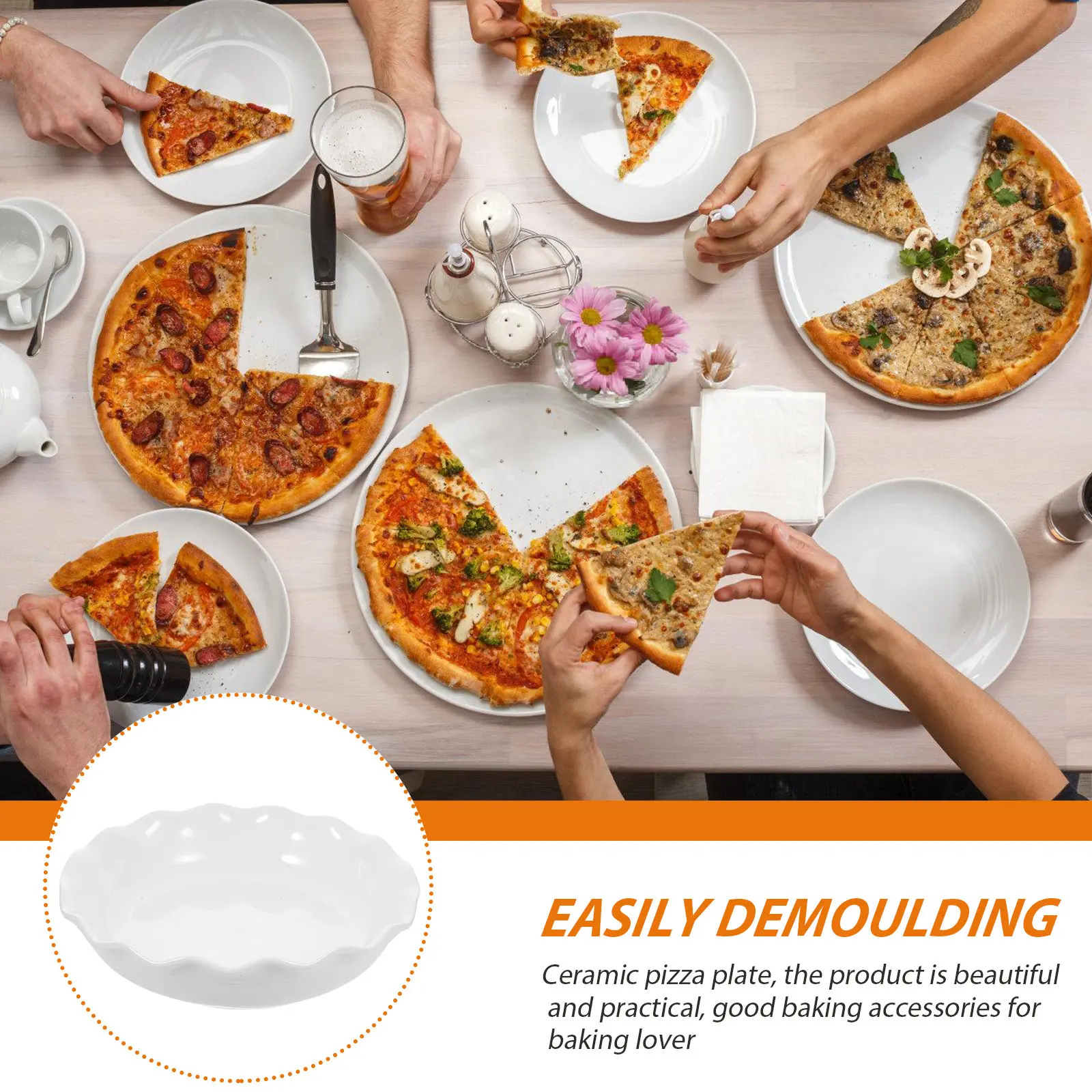 1 pezzo: elegante piatto per p - Pizza Stone Baking recensione e prezzo