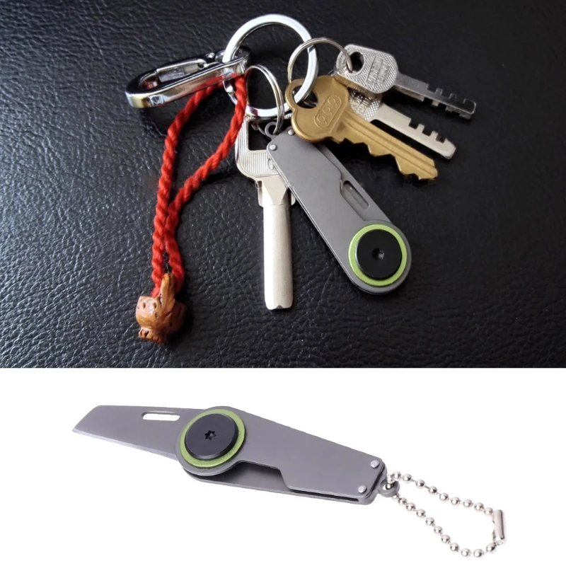 Mini Pocket Folding Knife Survival Portable Camping Key Chain Tool Dropshipping