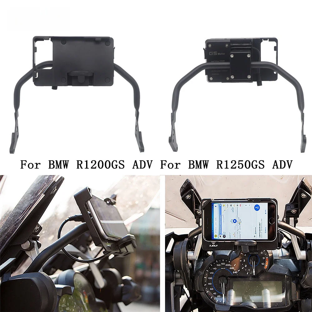 

For BMW R1250GS ADV LC R1250 GS R1200GS R1200 GS Adventure Motorcycle Accessories Mobile Phone Navigation Bracket Support 12MM