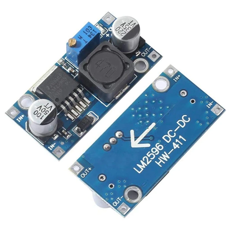 SR-LM2596 LM2596S DC-DC อินพุต 3.0-40V เอาต์พุต 1.5-35V Converter อิเล็กทรอนิกส์แรงดันไฟฟ้า Stabilizer โมดูล