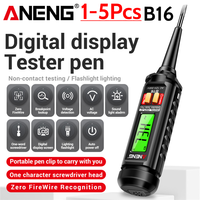 ANENG B16 Non-Contact 12V-300V Voltage Detector Tester Pen Test Meter Light Bulb Car Diagnostic Breakpoint Finder Voltmeter Tool