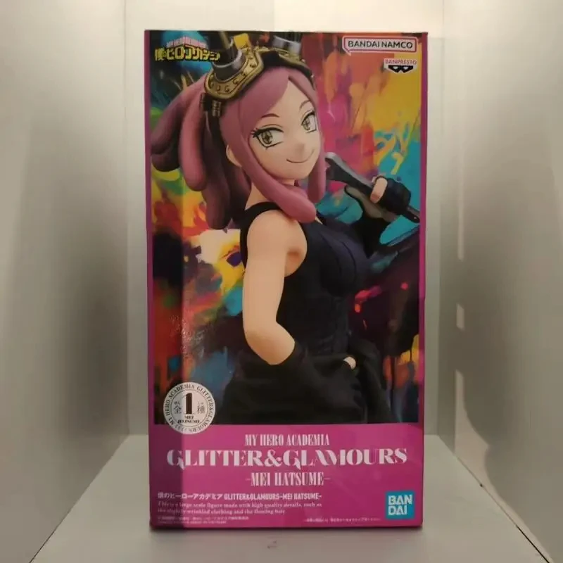 Оригинал в наличии BANDAI BANPRESTO My Hero Academia Hatsume Mei GLITTER & GLAMOURS-MEI HATSUME Аниме Модели персонажей Игрушка в подарок