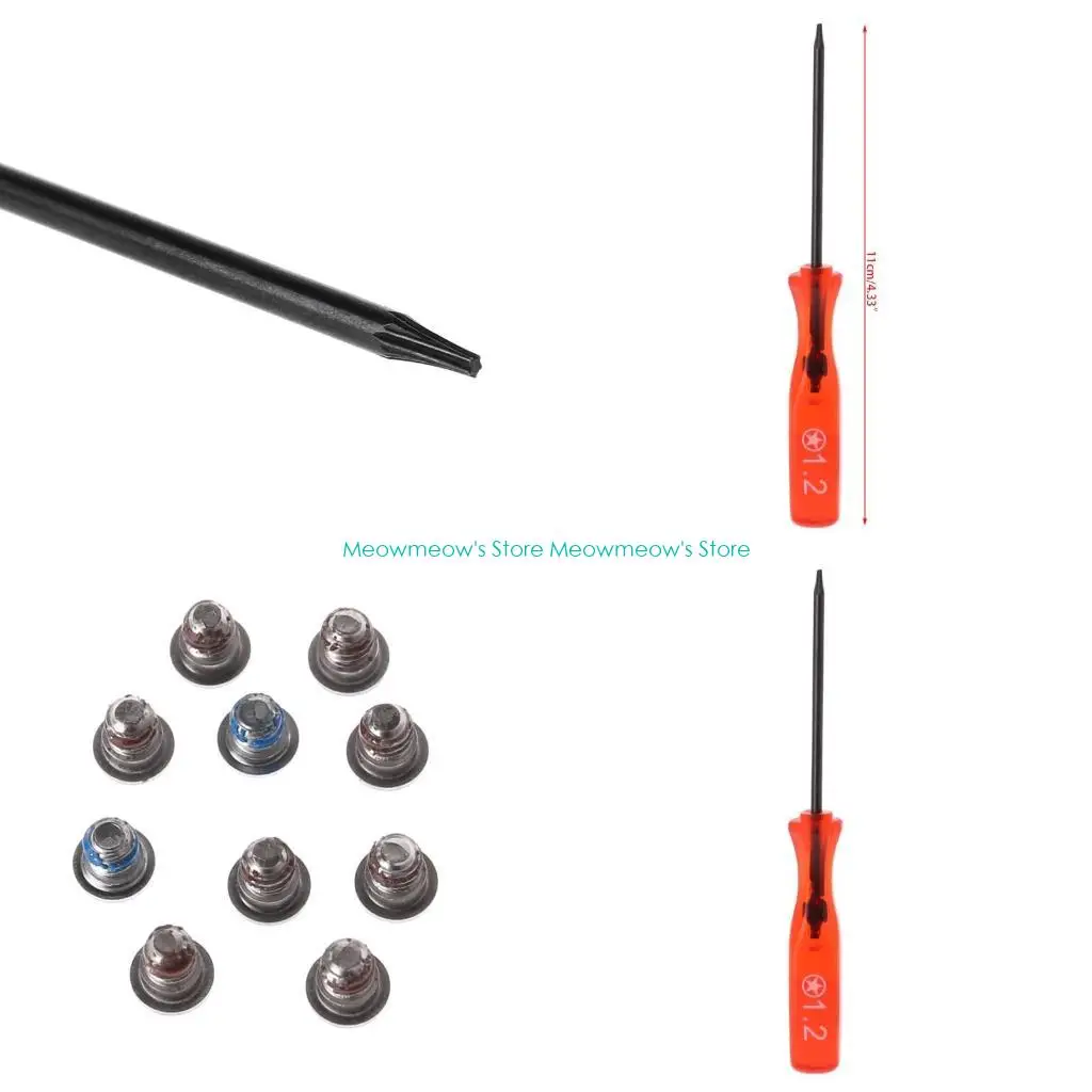 

W91A 1Set Bottom for Case Rubber Feet Replace Screw for Macbook A1398 A142