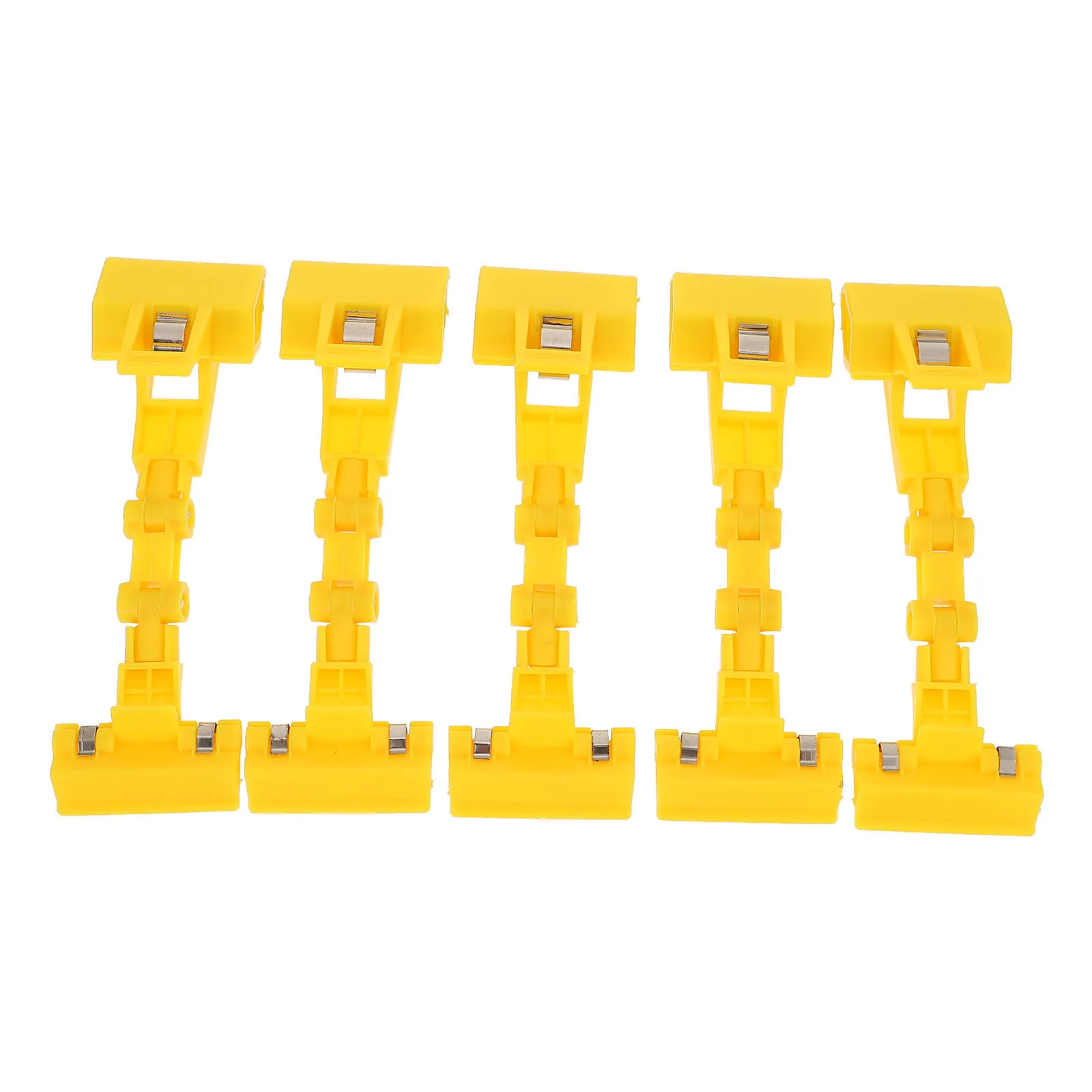 5 قطعة مقاطع اللوحة مزدوجة الرأس للتدوير 360 مشبك بلاستيكي للفنان الحامل لوحات الرسم حامل هاتف الصور متعدد الوظائف #6