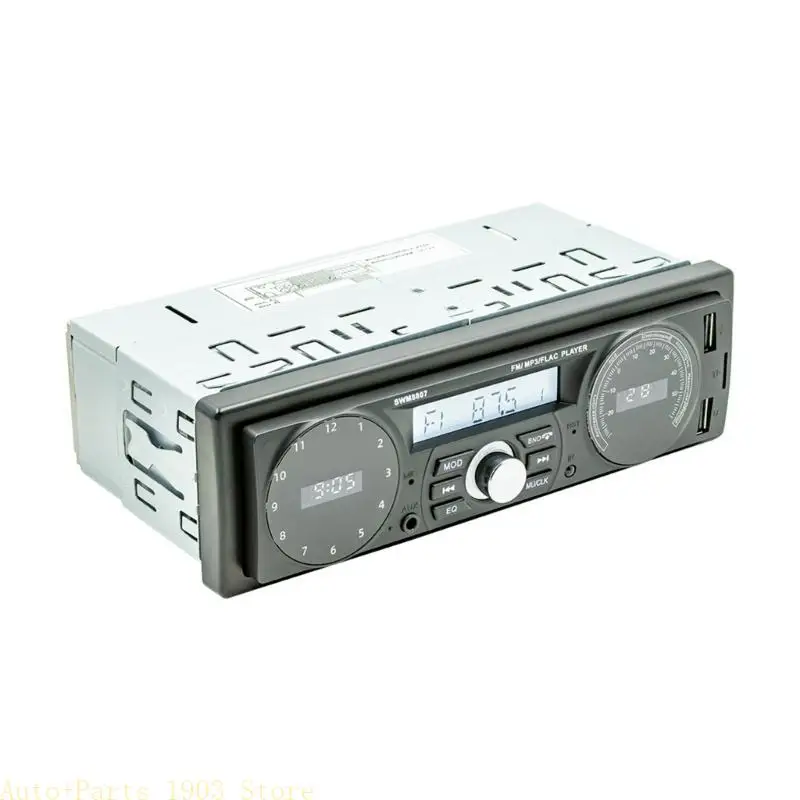e21C Car Radio System Blue-Tooth System MP3 Player Car Stereo مع شاشة وقت درجة الحرارة