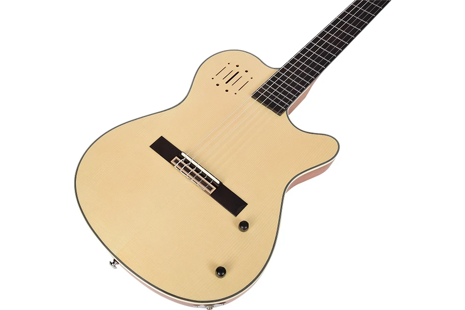 39-inch Nylon Silent Guitar with Spruce Top Rosewood Back/Side