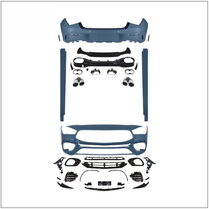 

Model Bumpers Grille Side Skirts Body Kit For AMG45