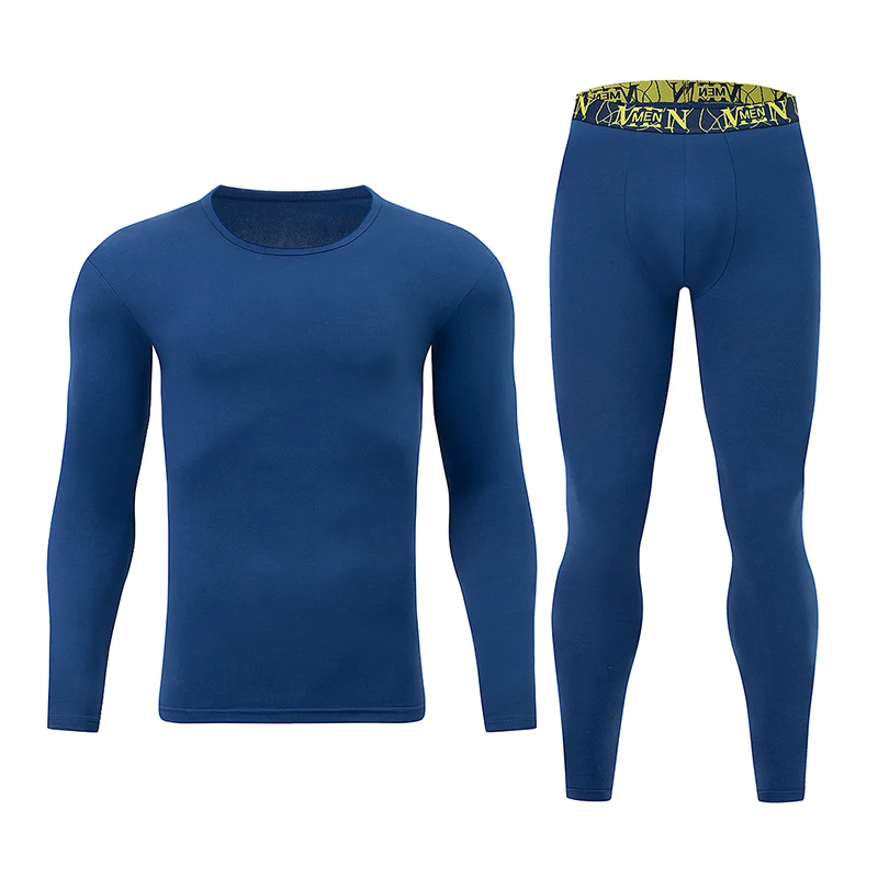 Men's Set Fashionable And Comfortable Moisture Absorbing Long Sleeved Elastic Waisted Casual Pants Home Wear Autumn And Winter