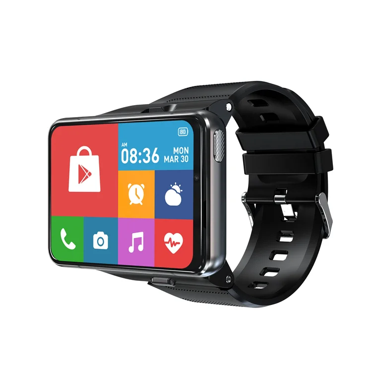 2.88 Inch Big Screen Smart Watch Mtk6761 4gb Ram 64gb Rom Wifi Gps Phone Call Android 9.0 4g Smartwatch S