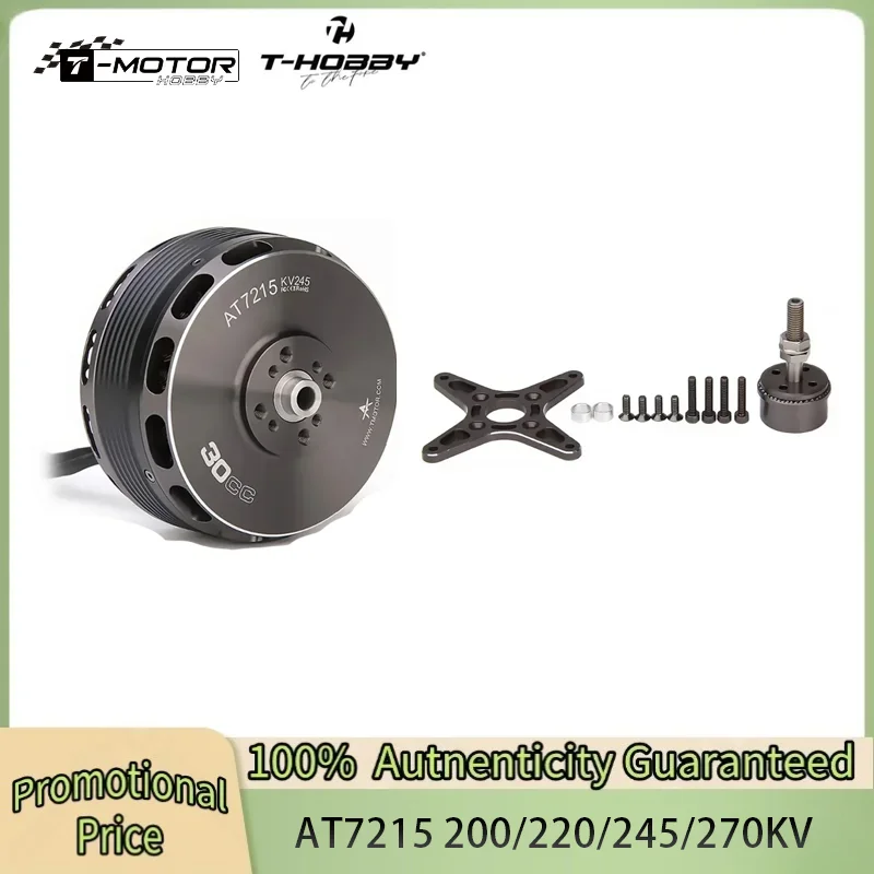 T-HOBBY T-MOTOR AT7215 KV200/KV220/KV245KV270 Brushless Motor Drone Motor for RC Drone Fixed Wing Multicopter 30CC