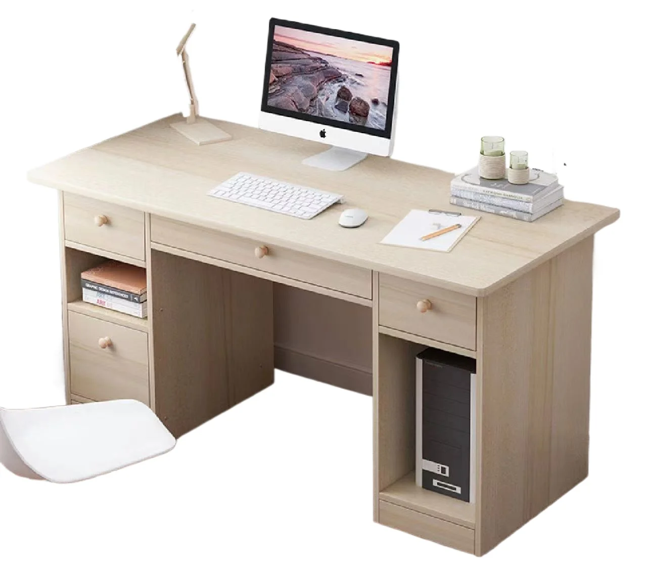 Furniture Luxury Homework Manager Computer Table Low Price Wooden Manager Computer Table  Desks for Sale