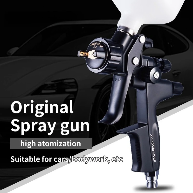 

1.3mm nozzle Automotive Spray Gun High Atomization Low Pressure HVLP Paint Gun Oil/Water Dual Use Primer Clearcoat Sheet Metal