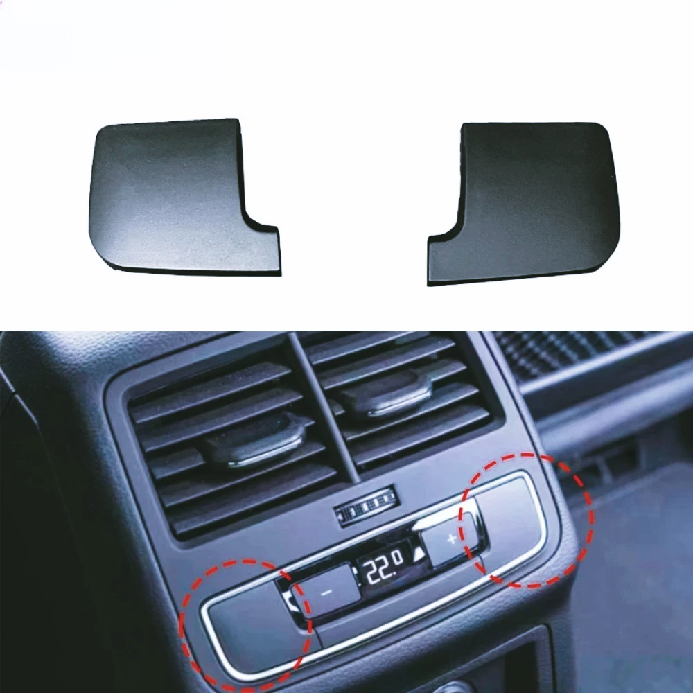 Cubierta  coración  interruptor  botón  Panel  aire acondicionado  fila trasera para Audi A4L, A5, Q5L, Q7